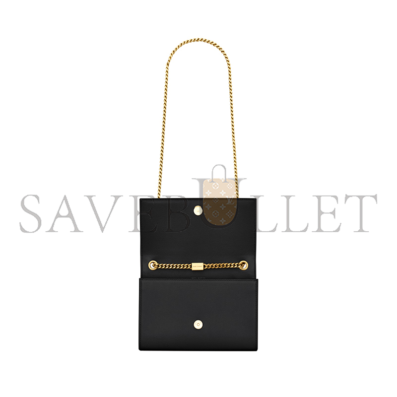 YSL NEW KATE SMALL IN GRAIN DE POUDRE LEATHER 851504AAGBE1000 (20*13*5cm)